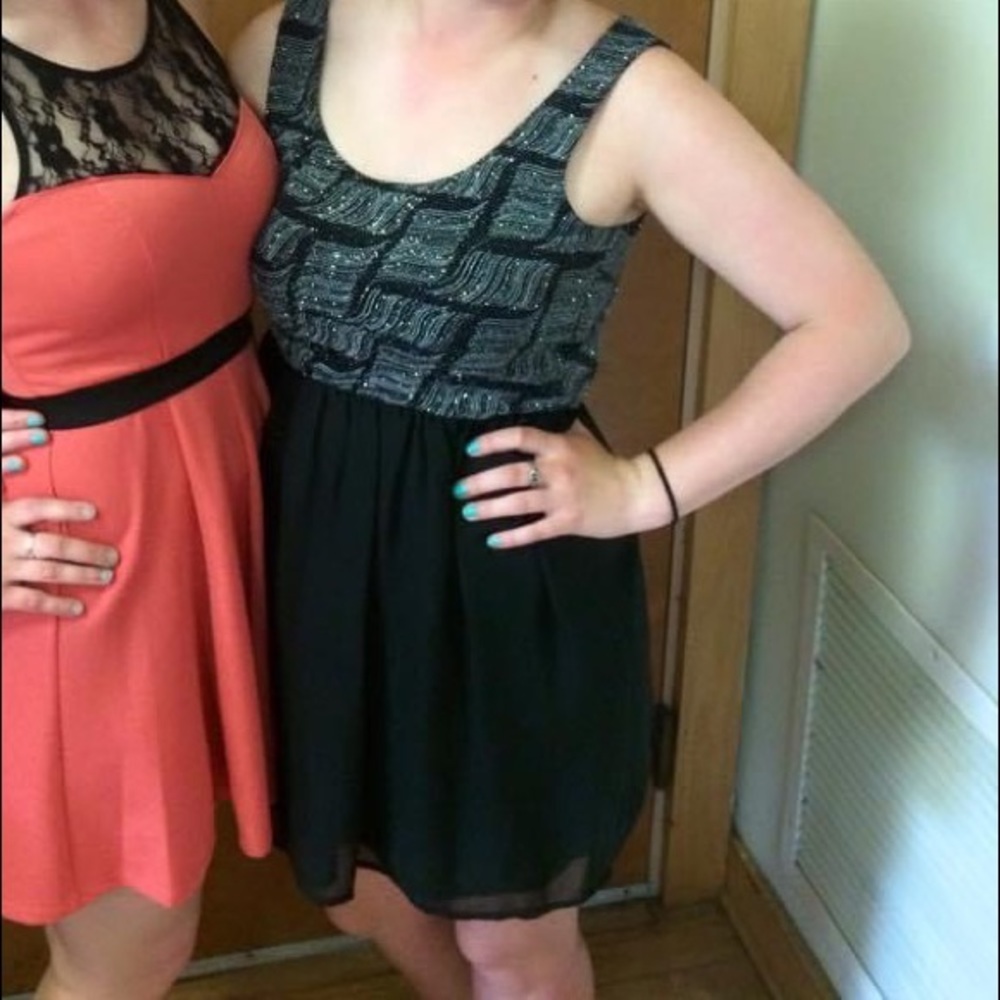 DEB black dress